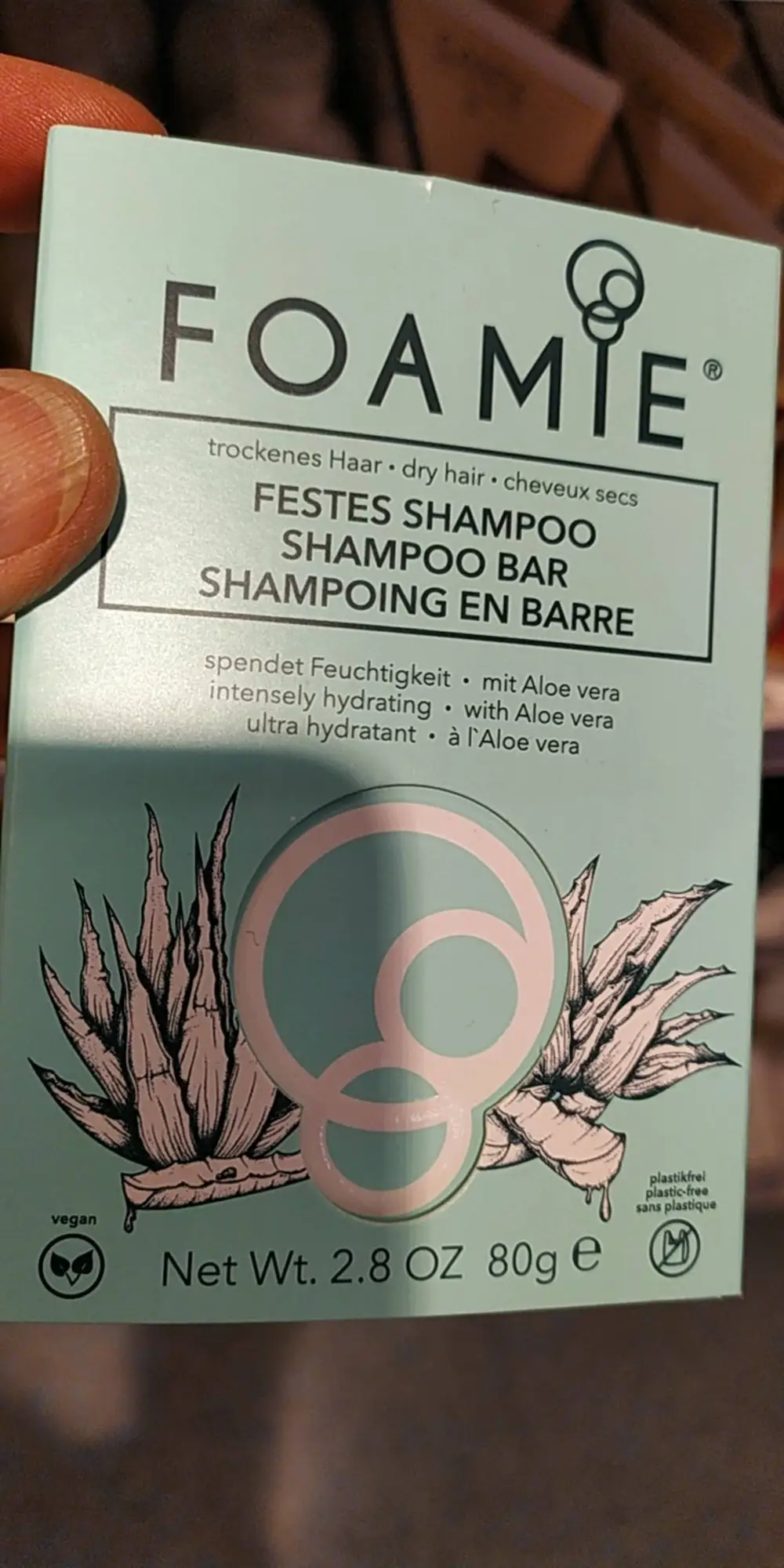 FOAMIE - Shampooing en barre