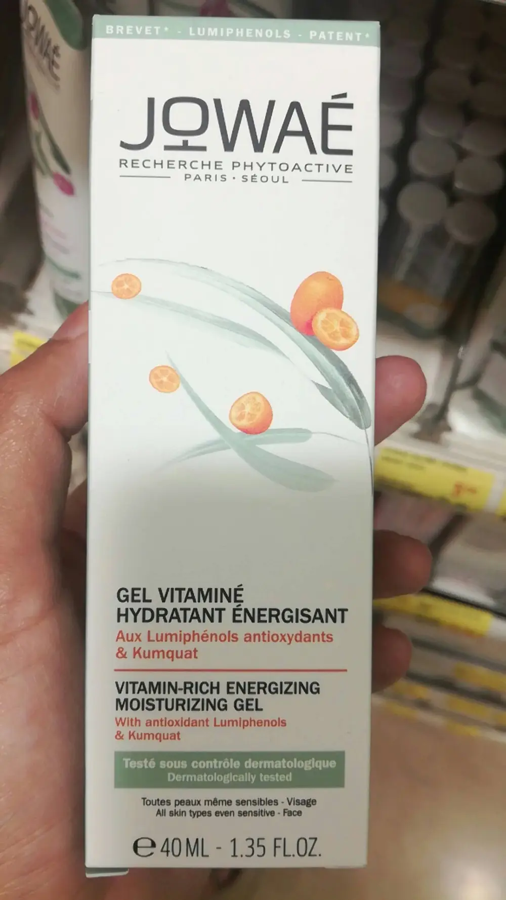 JOWAÉ - Gel vitaminé hydratant énergisant