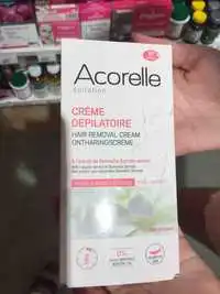 ACORELLE - Crème dépilatoire visage & zone sensibles