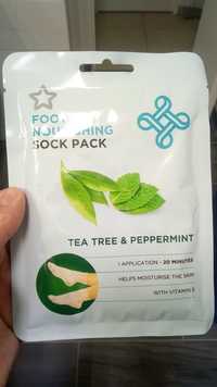 SUPERDRUG - Tea tree & peppermint - Foot nourishing sock pack
