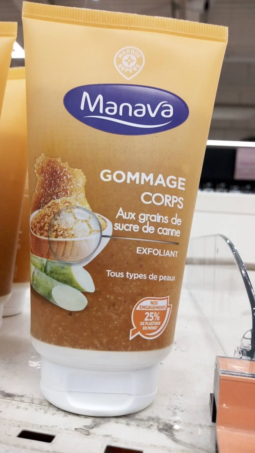 MARQUE REPÈRE - Manava - Gommage corps aux grains de sucre de canne