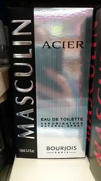 BOURJOIS PARIS - Acier Masculin - Eau de toilette vaporisateur