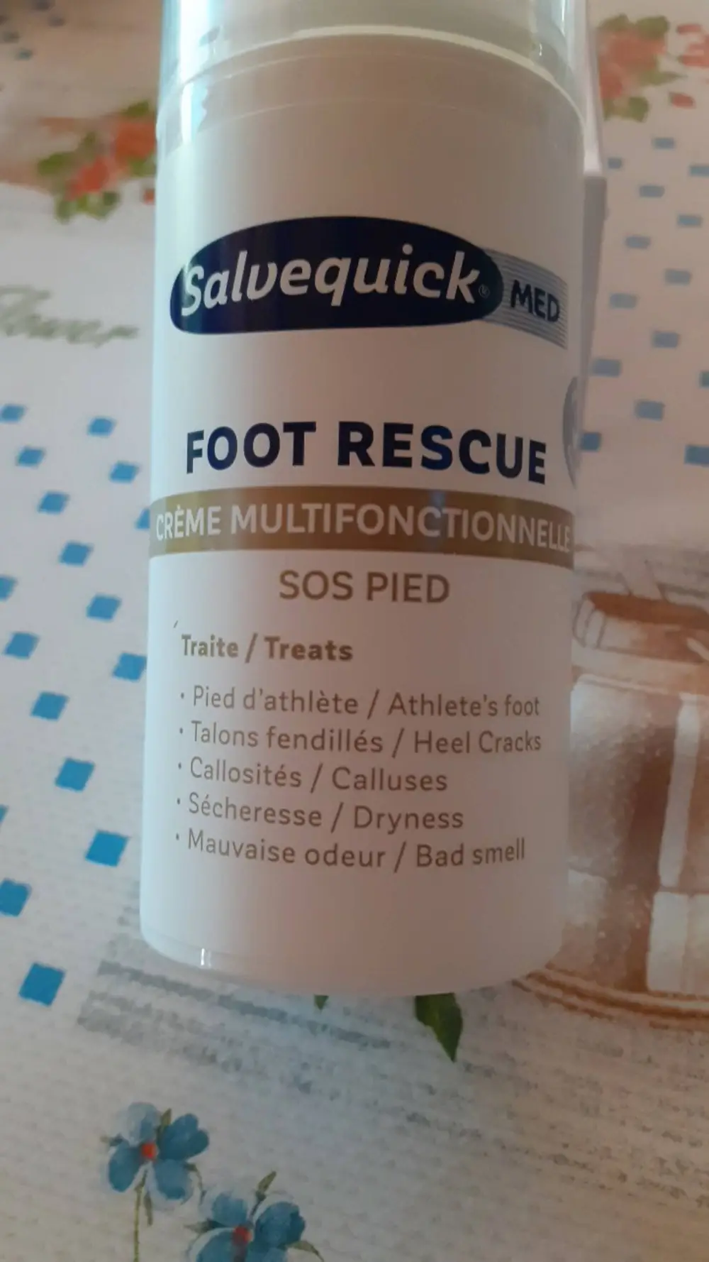 SALVEQUICK - Foot Rescue - Crème multifonctionnelle Sos Pied