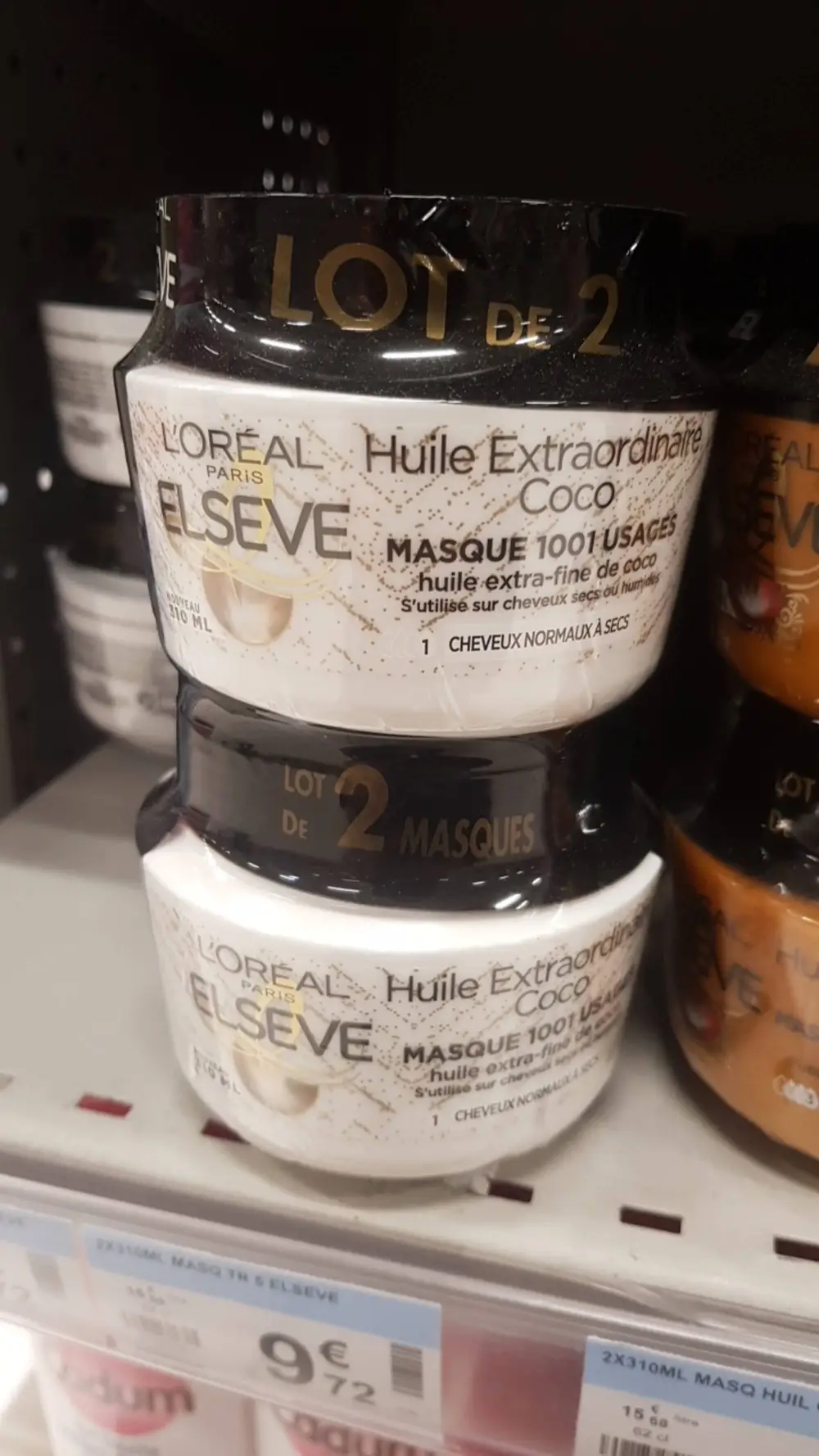 L'ORÉAL PARIS - Elseve huile extraordinaire coco - Masque 1001 usages