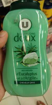 BY U - Shampooing doux aux extraits d'eucalyptus et à l'argile