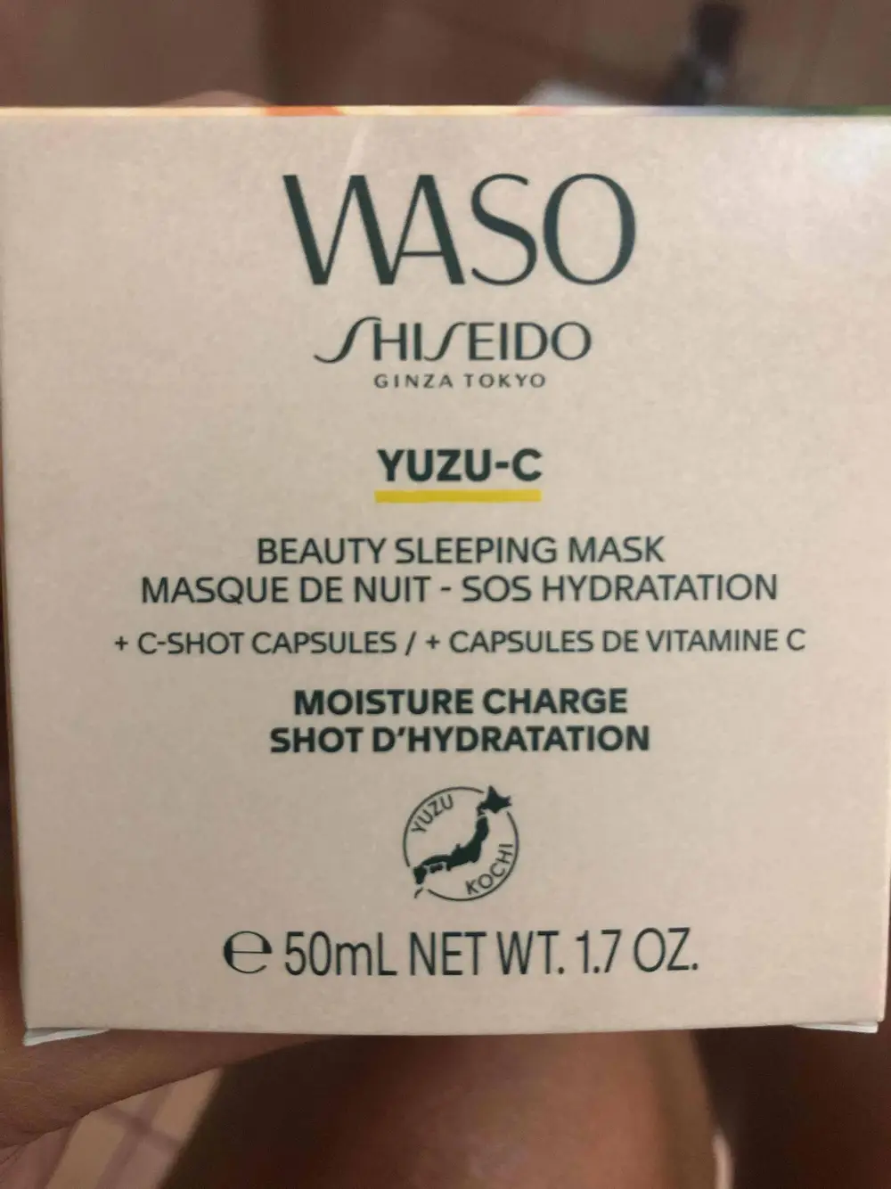 SHISEIDO - Waso Yuzu-c - Masque de nuit