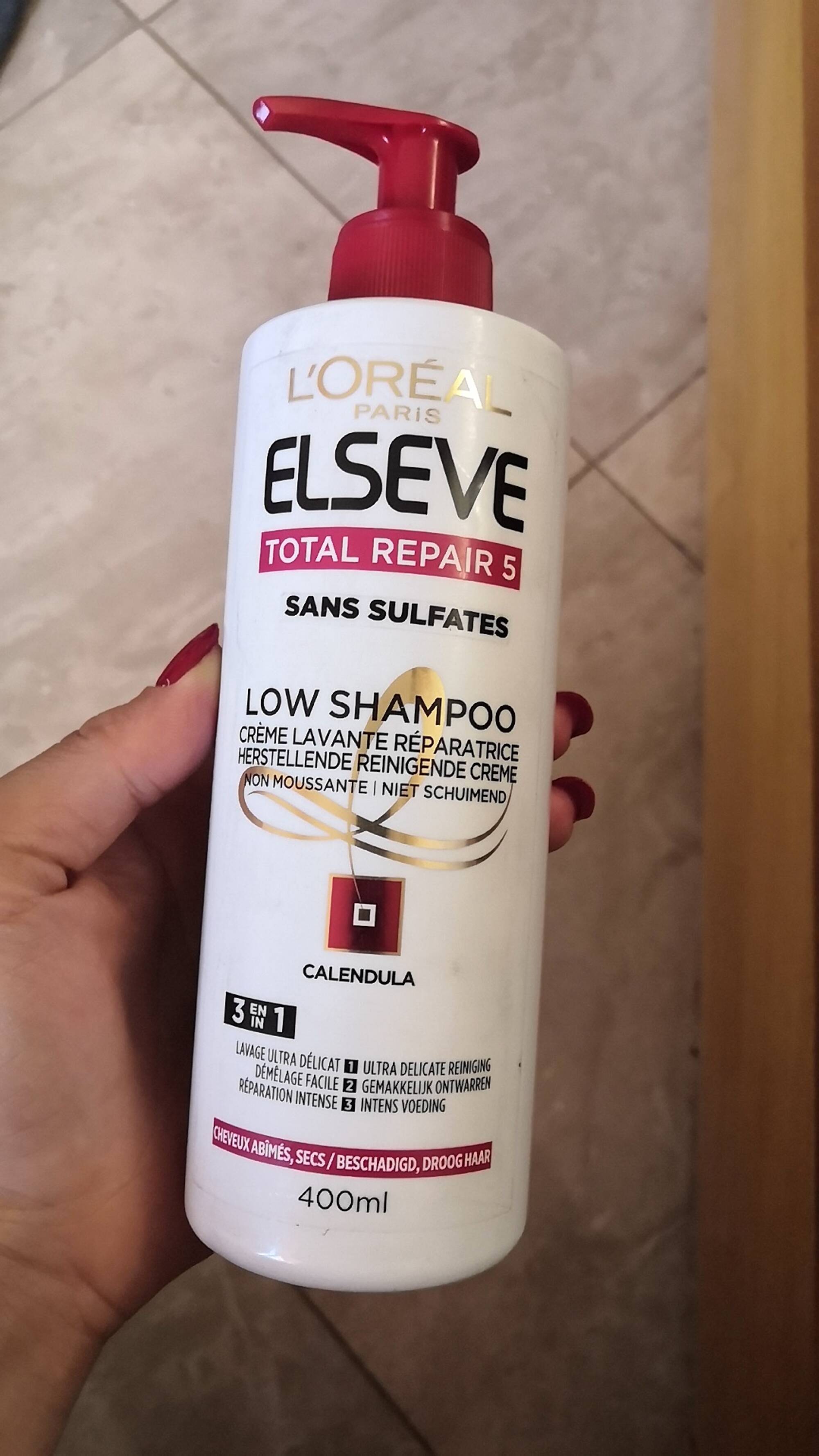 L'ORÉAL - Elsève - Total repair 5 Low shampoo 3 en 1