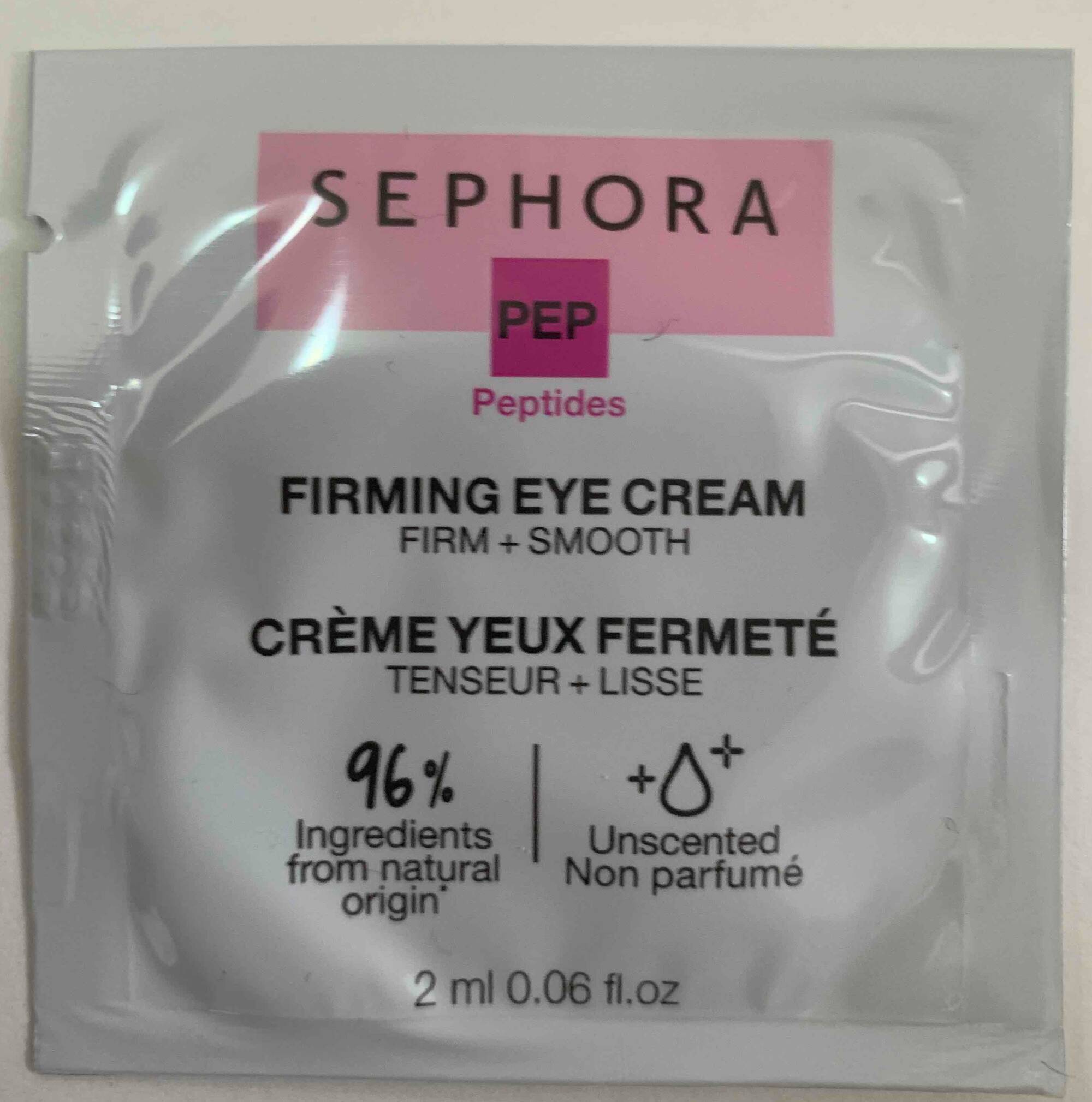 SEPHORA - Crème yeux fermeté