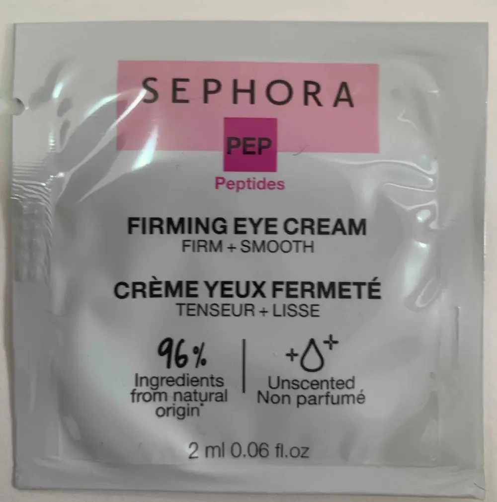 SEPHORA - Crème yeux fermeté