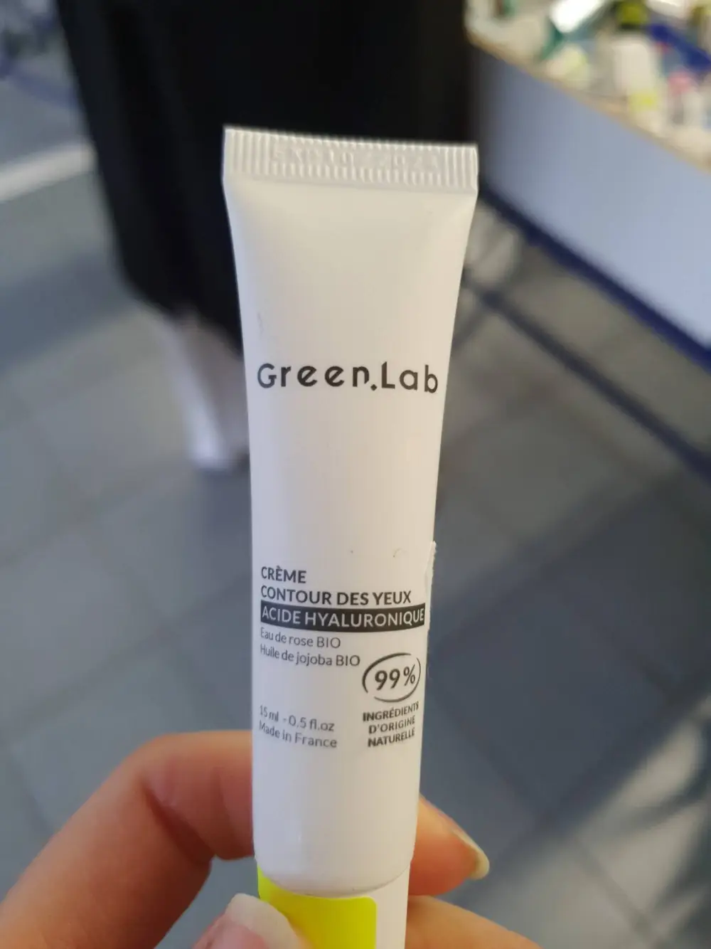 GREEN.LAB - Acide hyaluronique - Crème contour des yeux