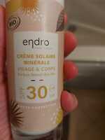 ENDRO - Crème solaire minérale SPF 30
