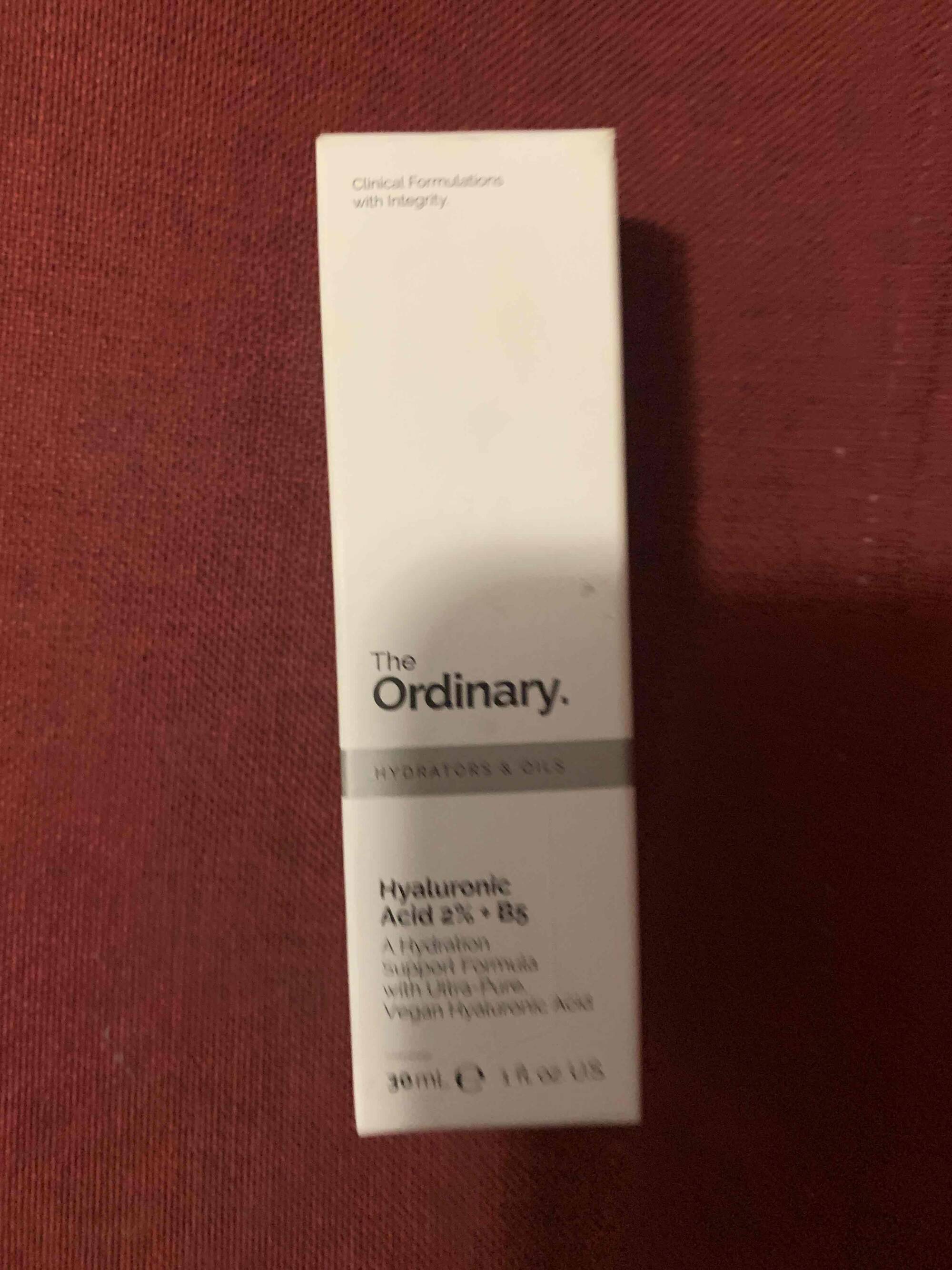 THE ORDINARY - Hydrators and oils Hyaluronic acid