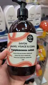 LE GANG DES BULLES - Pamplemousse acidulé - Savon main visage et corps