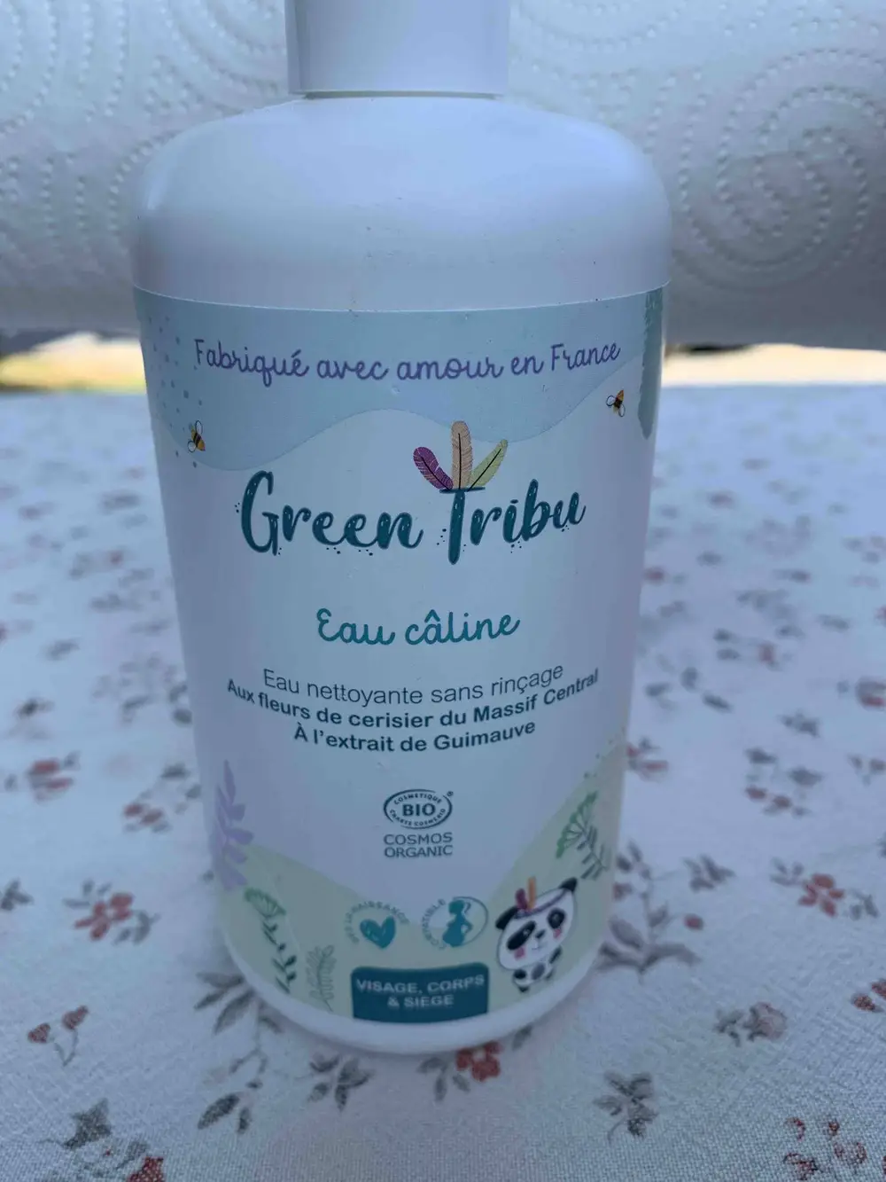 GREEN TRIBU - Eau caline - Eau nettoyante sans rinçage