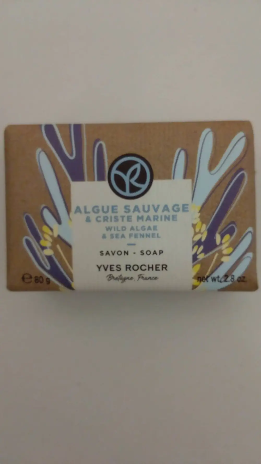 YVES ROCHER - Savon algue sauvage & criste marine