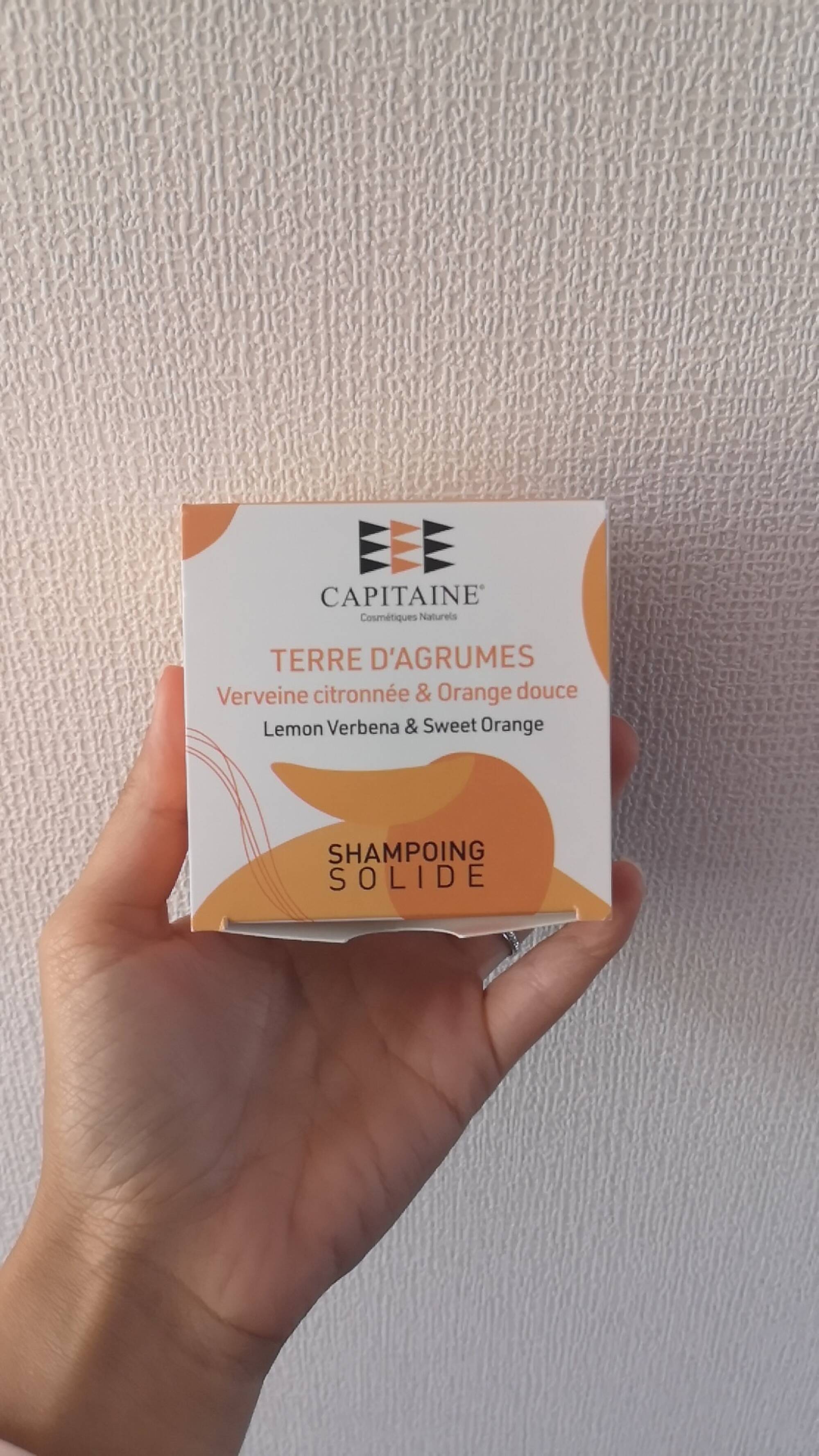 CAPITAINE - Terre d'agrumes - Shampooing solide