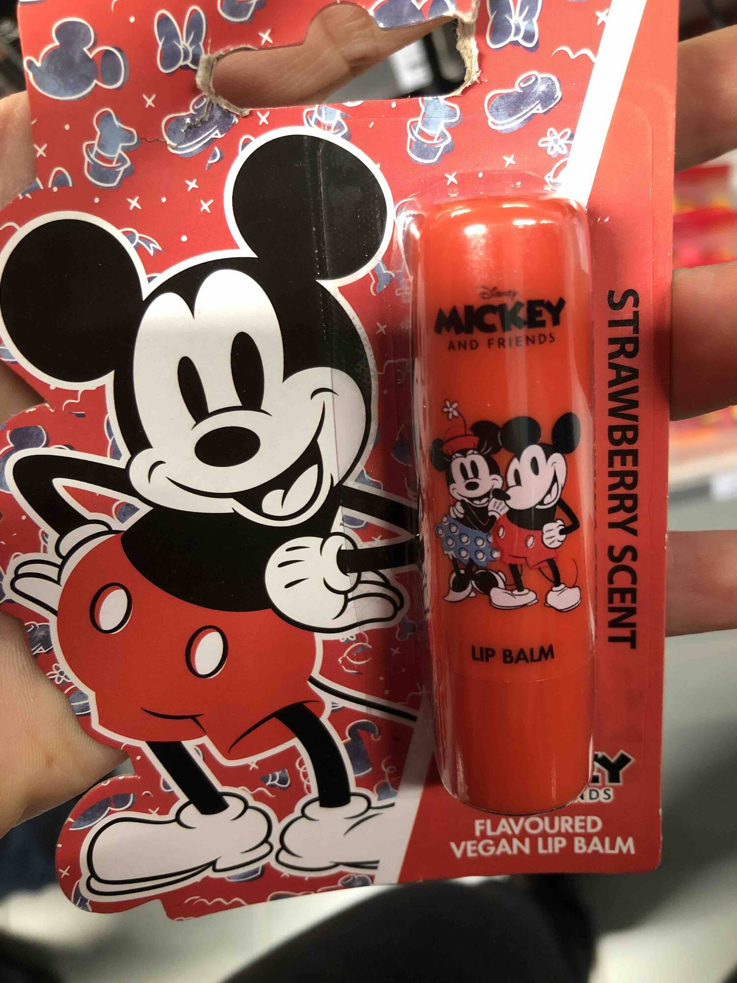DISNEY - Mickey and friends - Lip balm strawberry scent