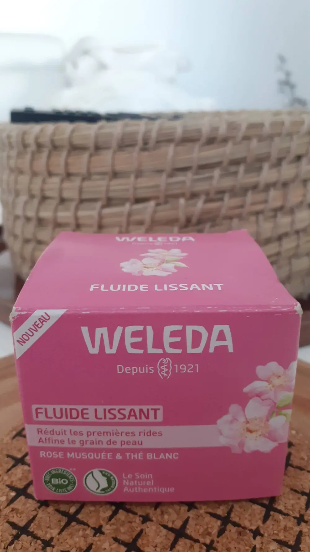 WELEDA - Fluide lissant rose musquée et thé blanc 