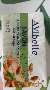 AVIBELLE - Savon à l'huile d'amande douce mains & corps
