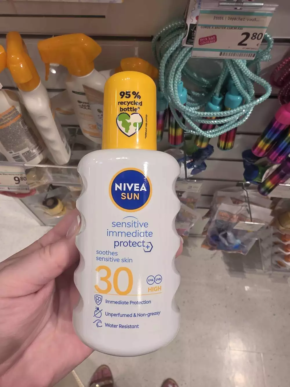 NIVEA - Sun - Sensitive immédiate protect+