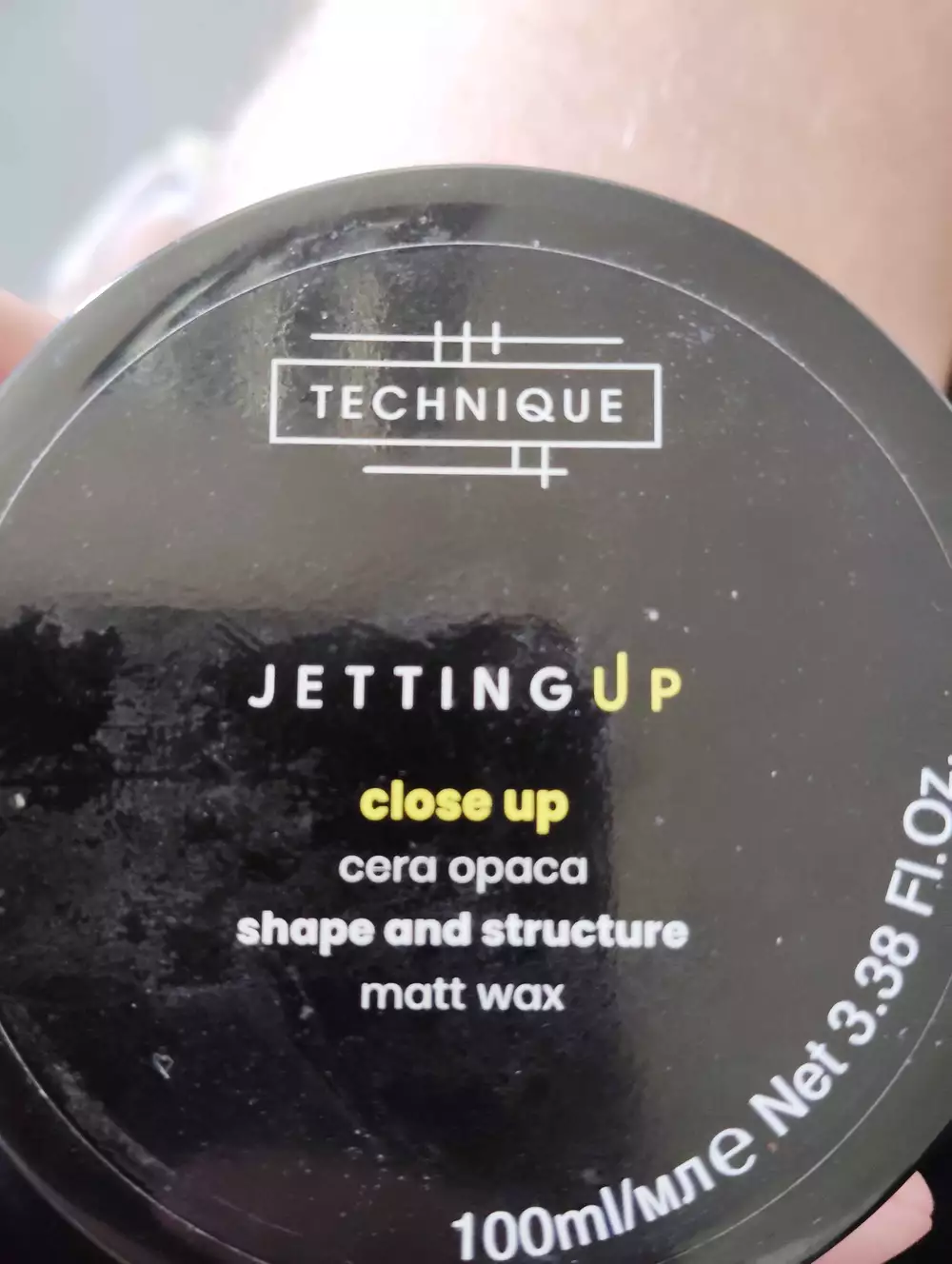 TECHNIQUE - Jetting up close up - Matt wax