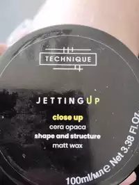 TECHNIQUE - Jetting up close up - Matt wax