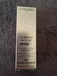 LANCÔME - L'absolu rouge intimatte 299 french cashmere