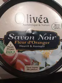 OLIVÉA - Savon noir fleur d'oranger
