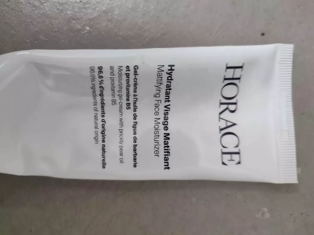 HORACE - Hydratant visage matifiant - Gel-crème à l'huile de figue de barbarie