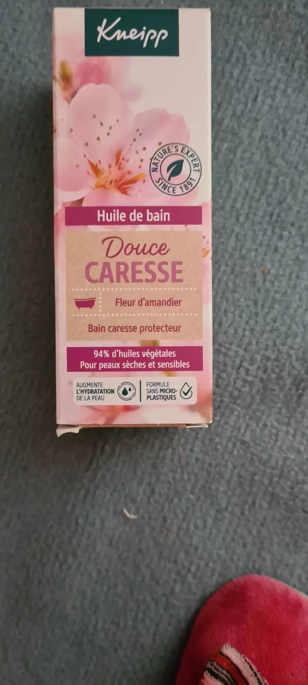 KNEIPP - Douce caresse - Huile de bain fleur d'amandier