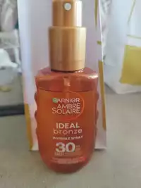 GARNIER -  Ideal  bronze - Invisible spray SPF 30