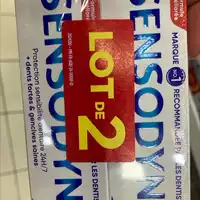 SENSODYNE - Dentifrice protection sensibilité dentaire