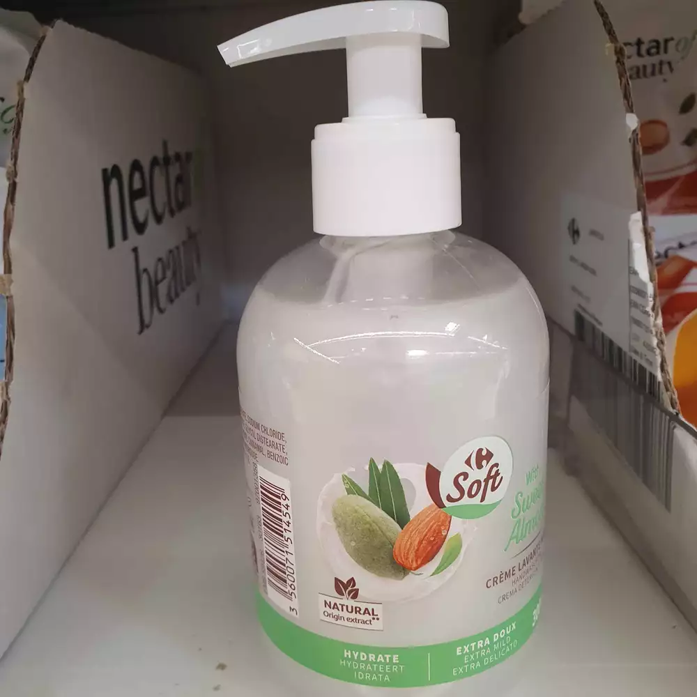 CARREFOUR SOFT - Crème lavante mains extra doux