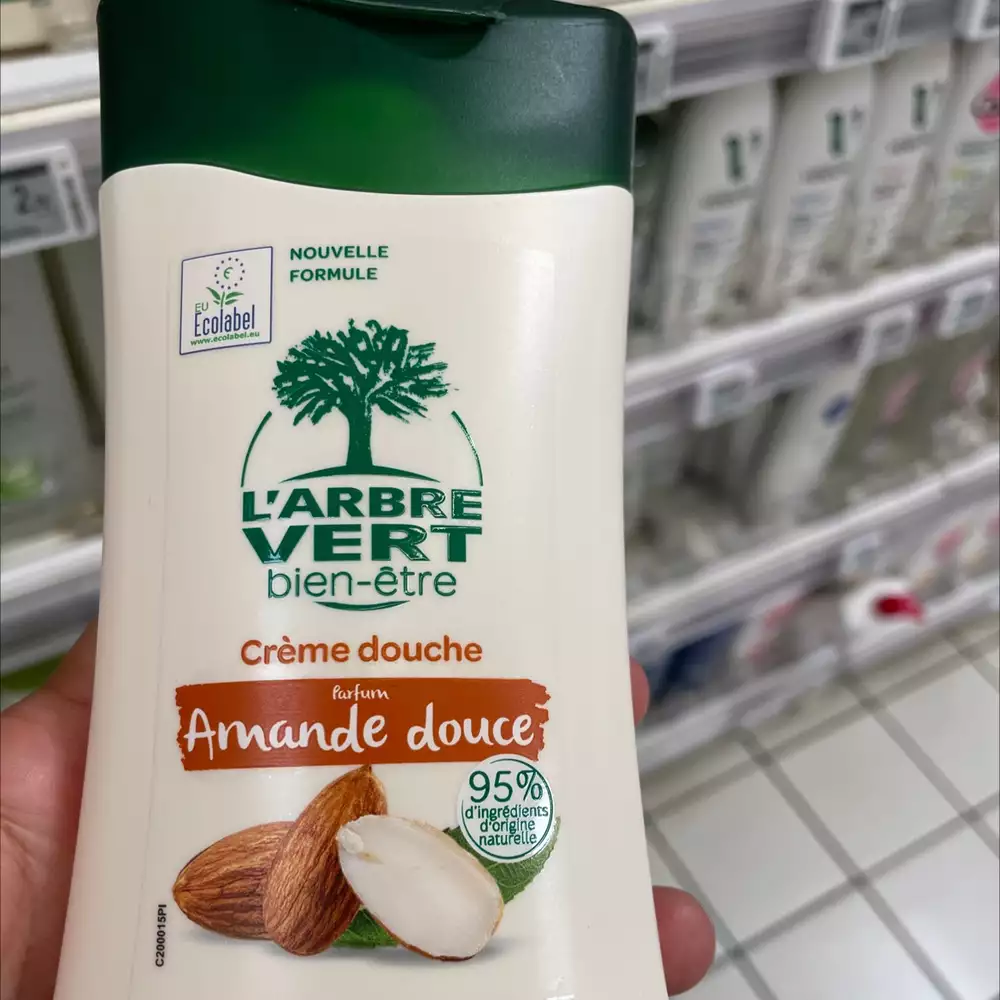 L'ARBRE VERT - Crème douche amande douce
