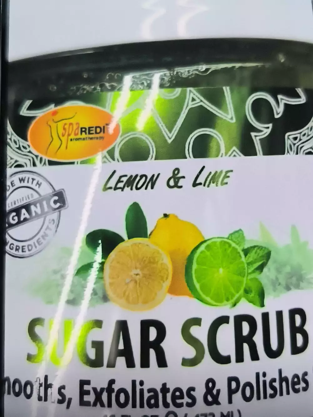 SPA REDI - Sugar scrub lemon & lime