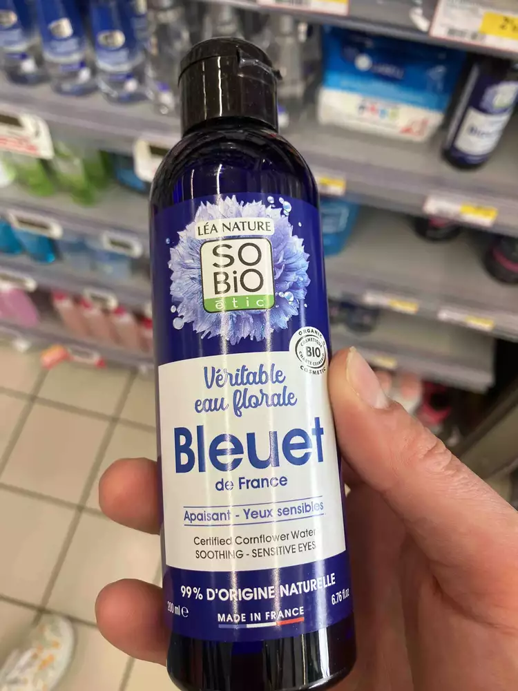 LÉA NATURE - Eau florale bleuet de France