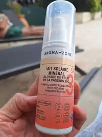 AROMA-ZONE - Lait solaire minéral SPF 30