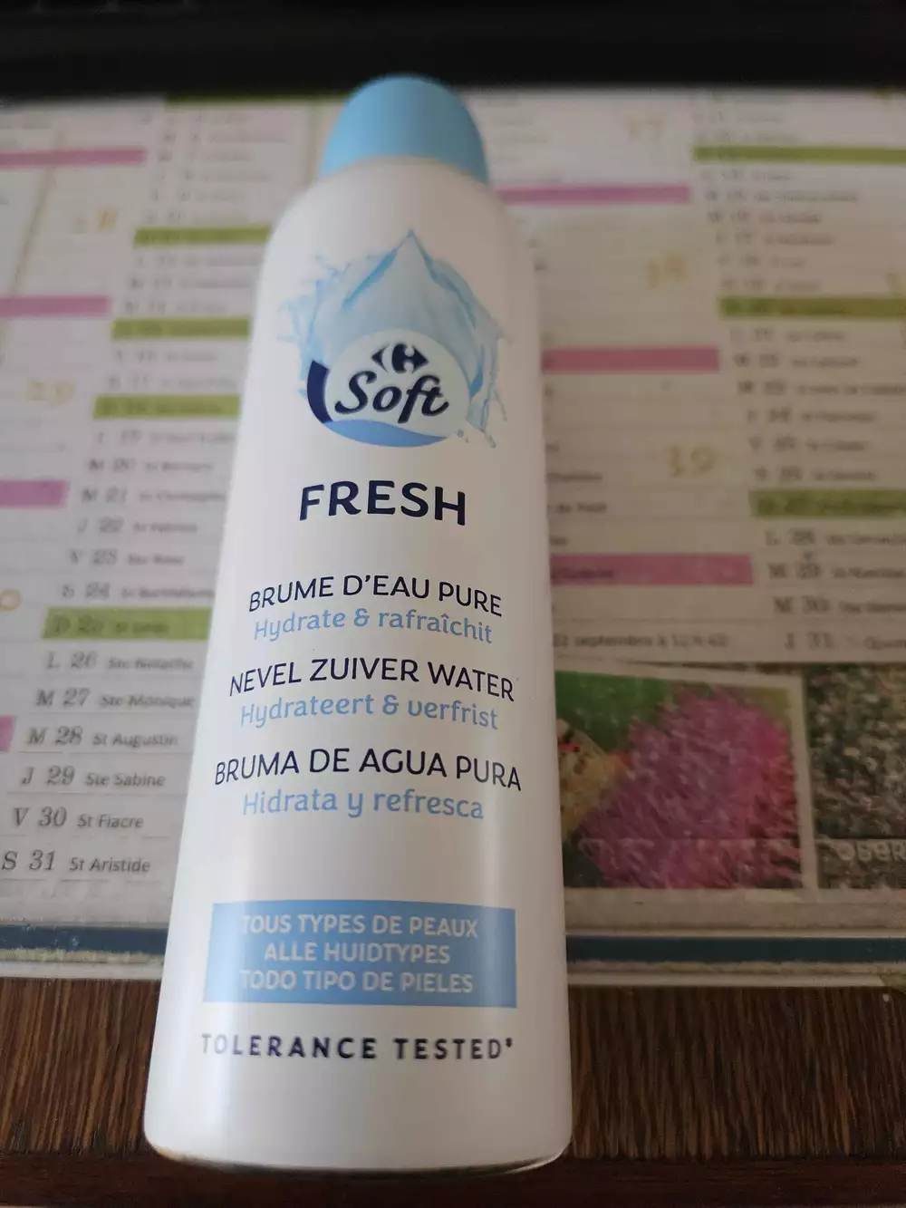 CARREFOUR - Soft fresh - Brume d’eau pure 