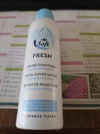 CARREFOUR - Soft fresh - Brume d’eau pure 