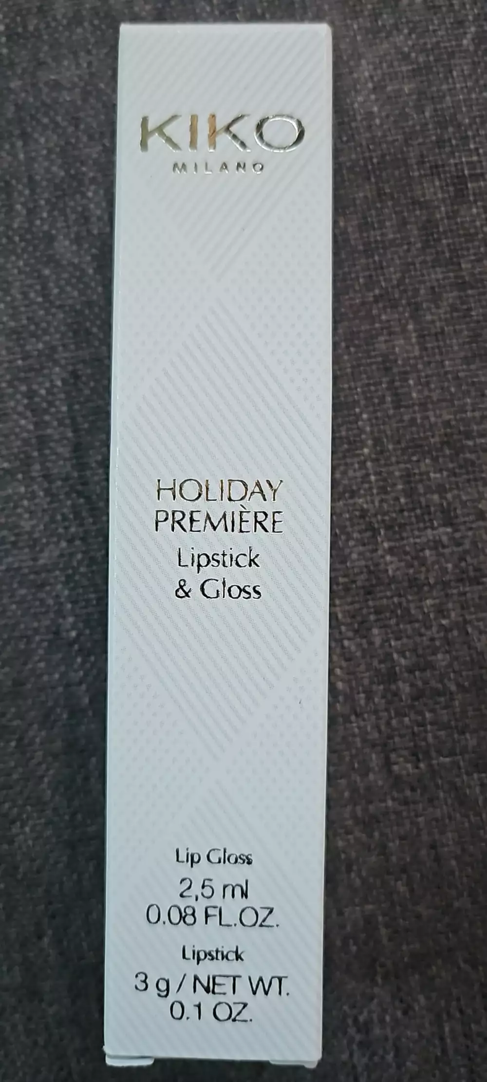 KIKO MILANO - Holiday première - Lipstick & gloss