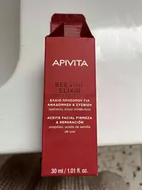 APIVITA - Beevine elixir - Aceite facial firmeza & reparacion