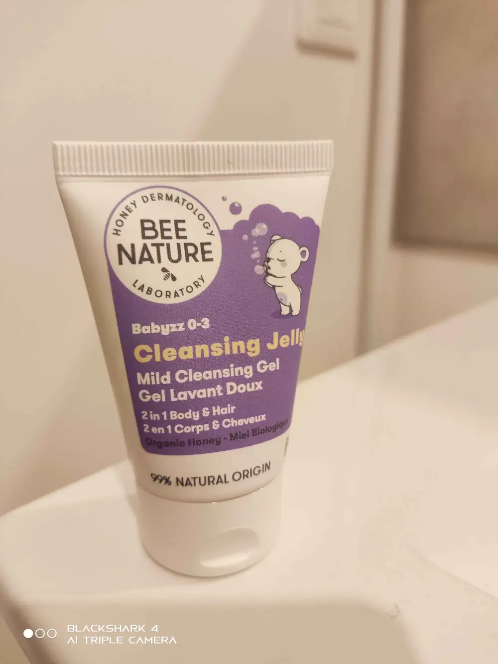 BEE NATURE - Babyzz 0-3 - Gel lavant doux 2en1 corps & cheveux