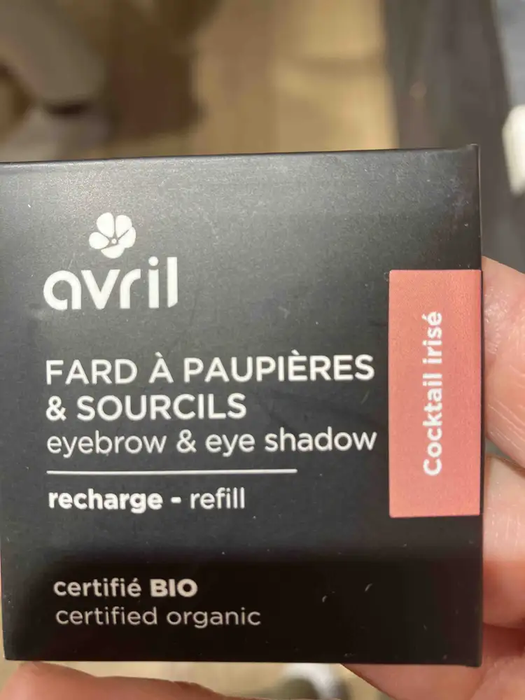 AVRIL - Fard à paupières & sourcils cocktail irisé