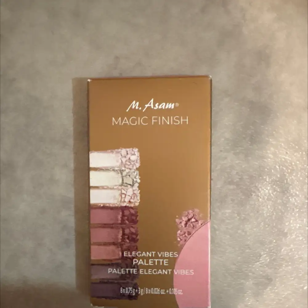 M. ASAM - Magic finish - Palette elegant vibes