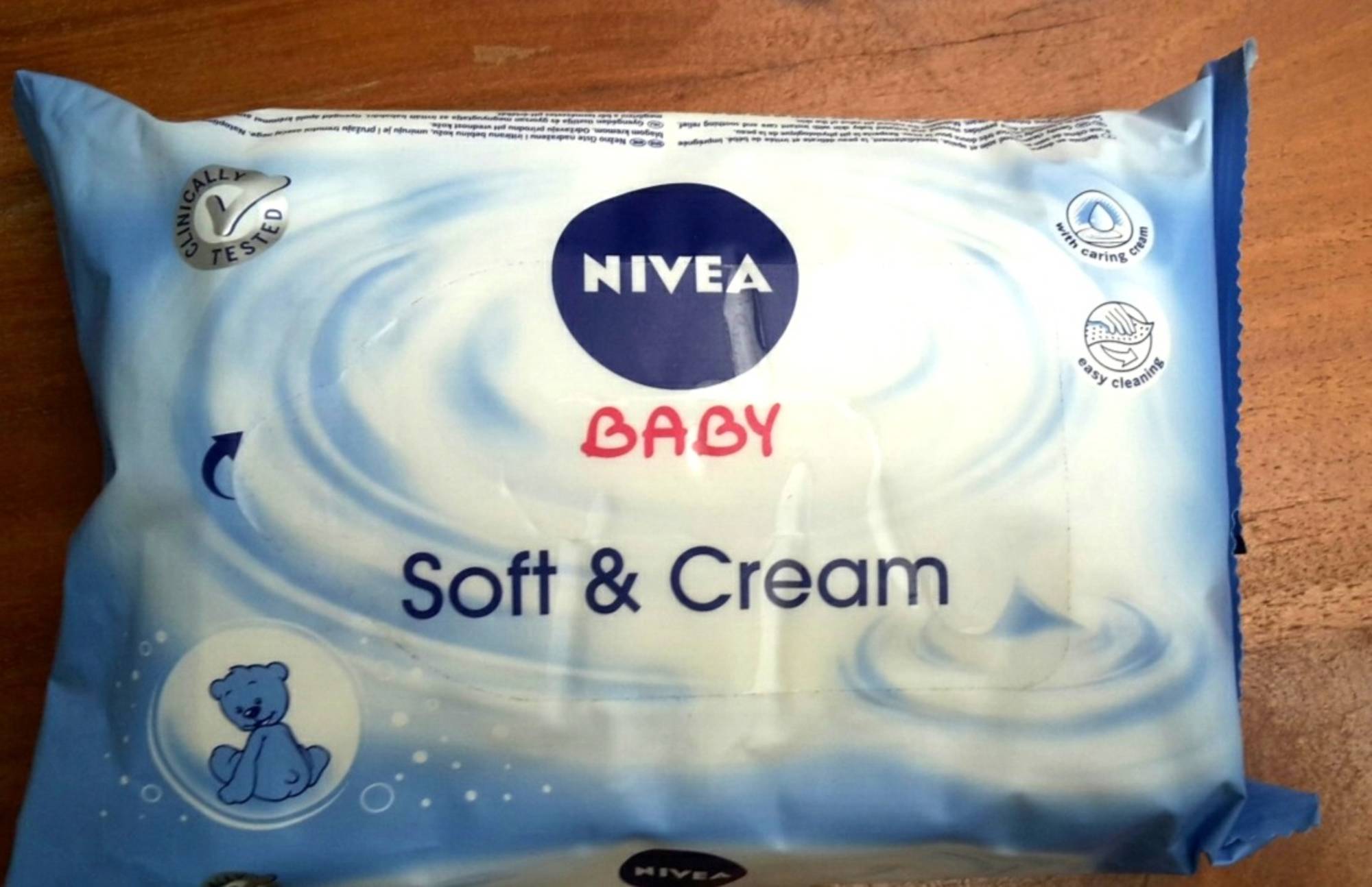 NIVEA - Baby Soft & cream lingettes