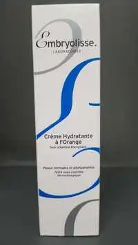 EMBRYOLISSE - Crème hydratante à l'extrait d'orange