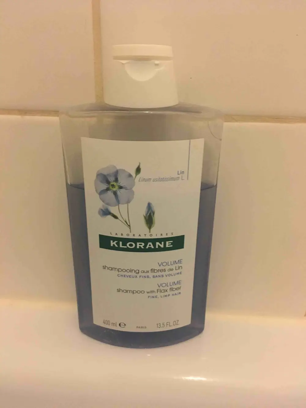 KLORANE - Volume - Shampooing aux fibres de lin