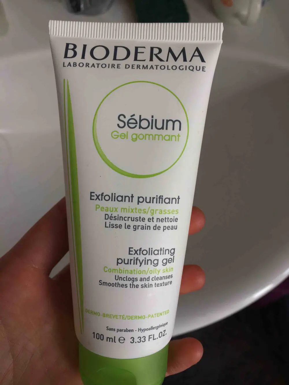 BIODERMA - Sébium - Gel gommant peaux mixtes à grasses