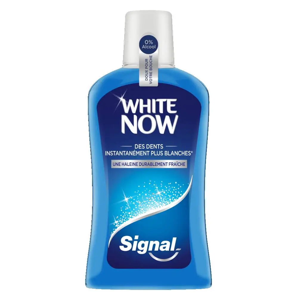 SIGNAL - Signal Bain de Bouche Antibactérien White Now 500ml