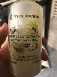 YVES ROCHER - Fleur de coton mimosa - Bain douche relaxant